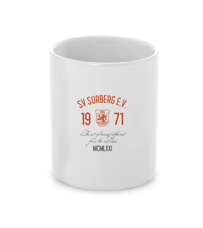Keramiktasse White "Isack" A